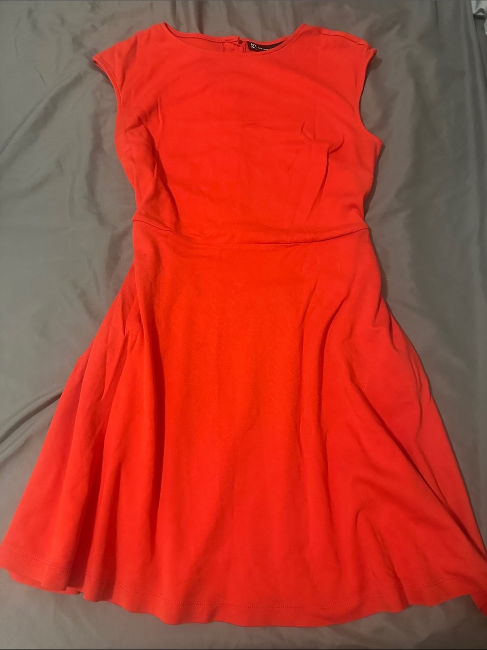 New York & Company Red Mini Dress